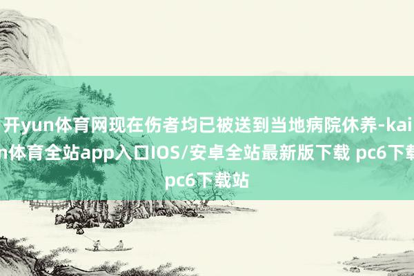 开yun体育网现在伤者均已被送到当地病院休养-kaiyun体育全站app入口IOS/安卓全站最新版下载 pc6下载站